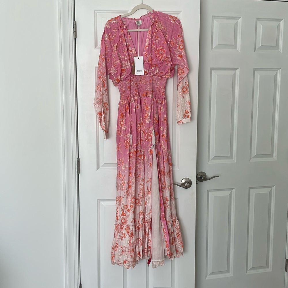 NWT Hemant and Nandita sidra maxi dress